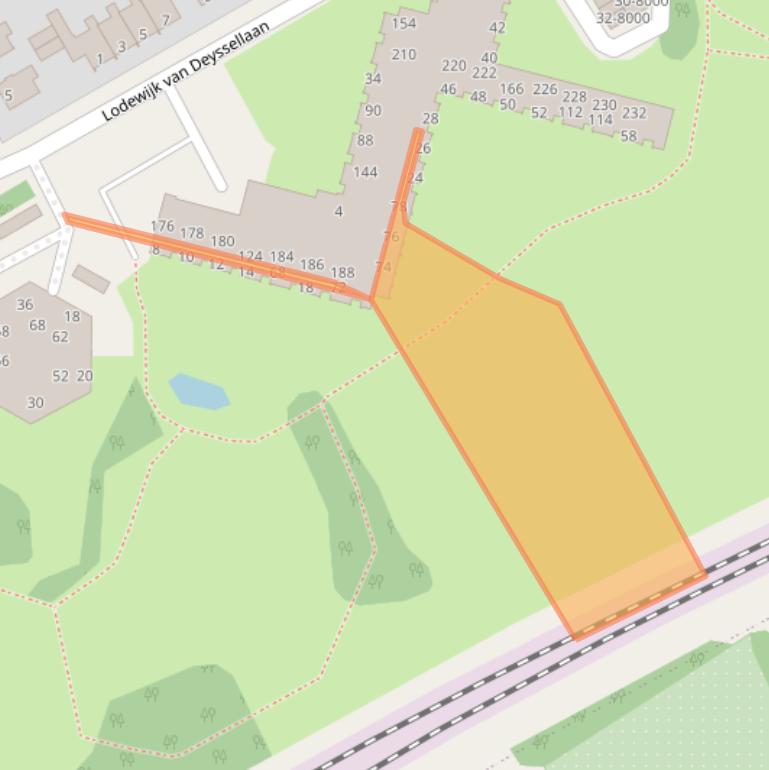 Kaart van postcodegebied 1985CM.