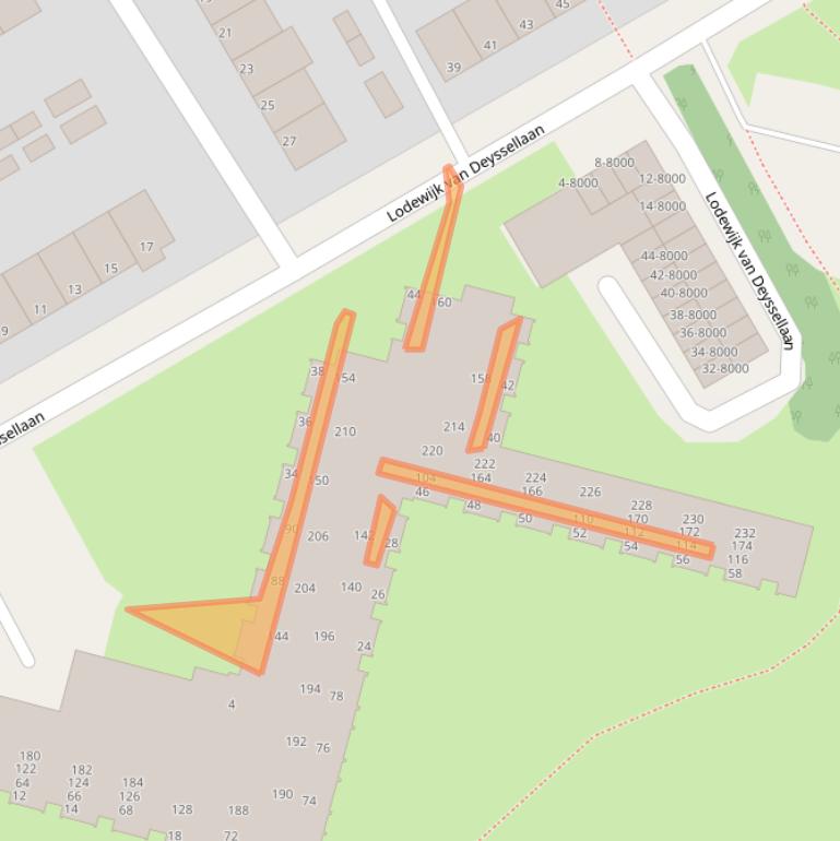 Kaart van postcodegebied 1985CN.