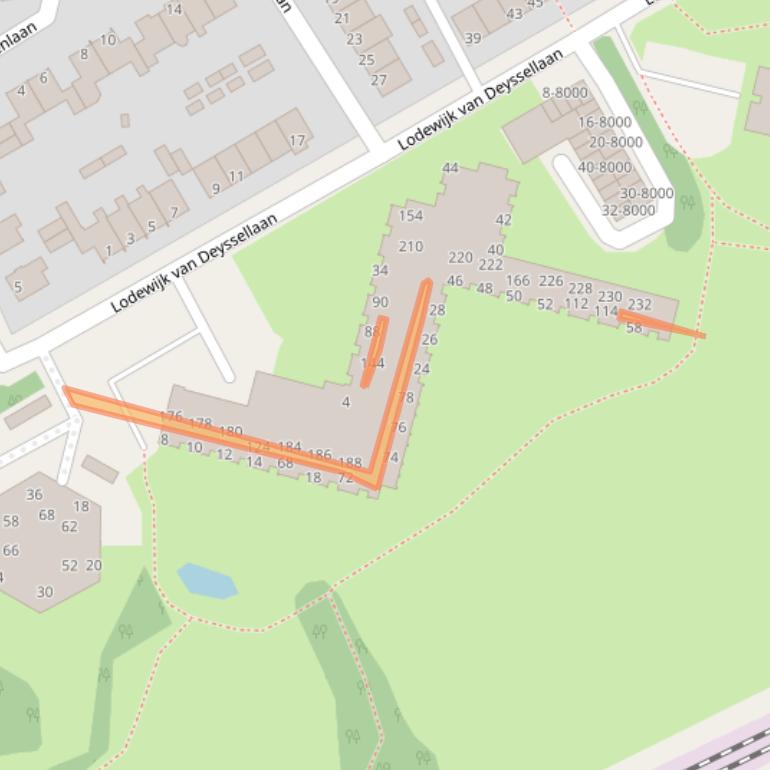 Kaart van postcodegebied 1985CP.