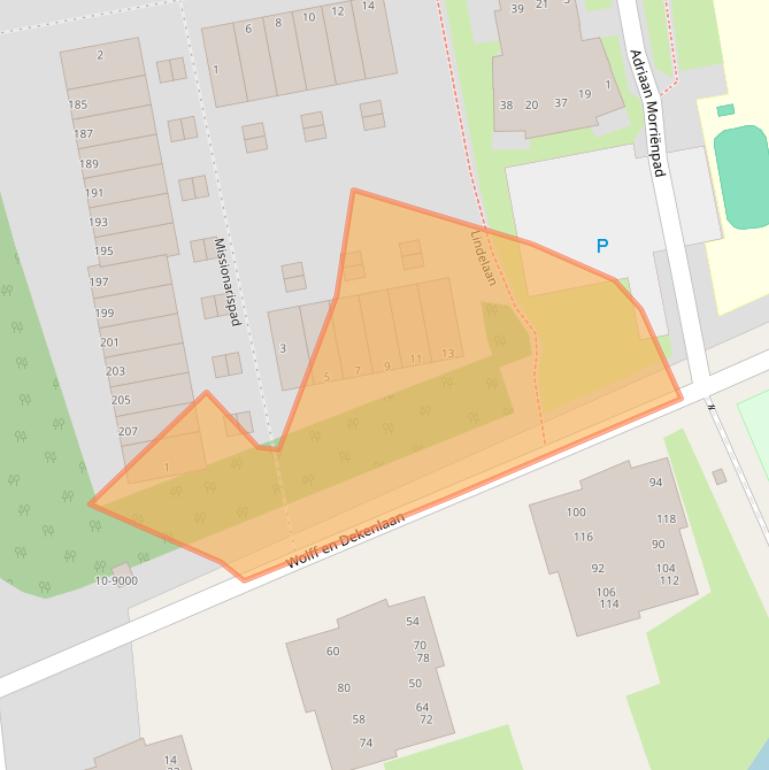 Kaart van postcodegebied 1985GZ.