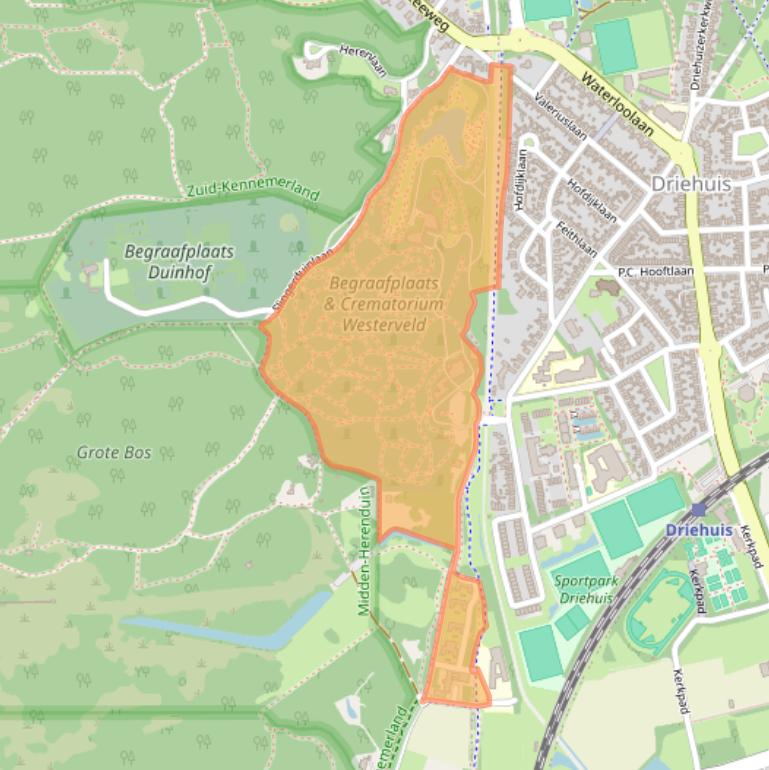 Kaart van postcodegebied 1985HG.