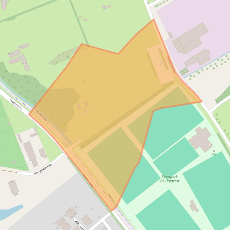 Kaart van postcodegebied 1991AR.