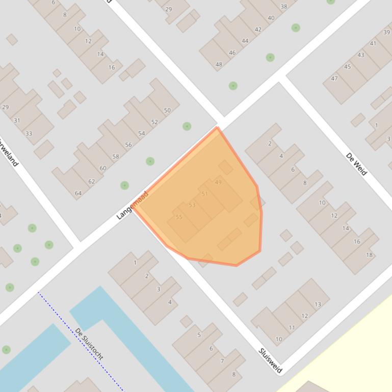 Kaart van postcodegebied 1991EK.