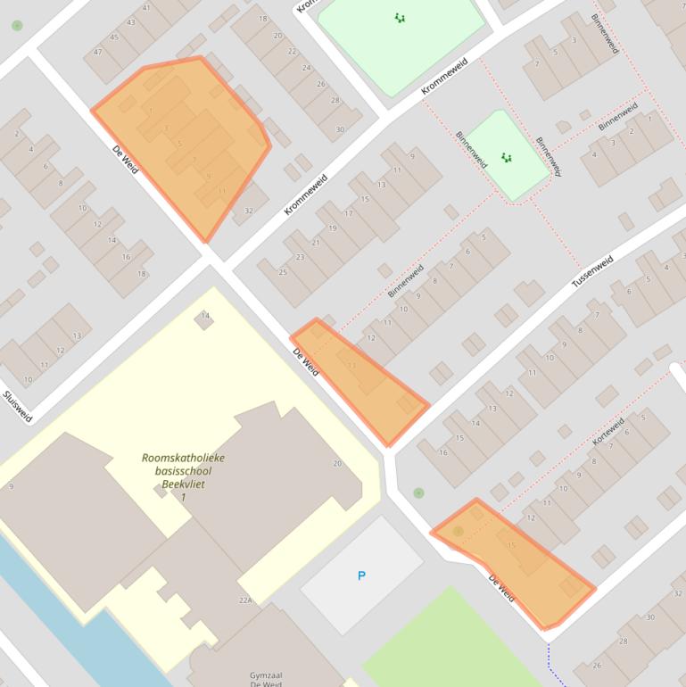 Kaart van postcodegebied 1991ES.