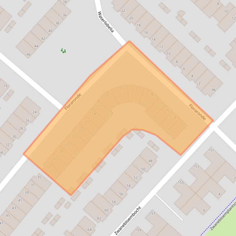 Kaart van postcodegebied 1991HH.