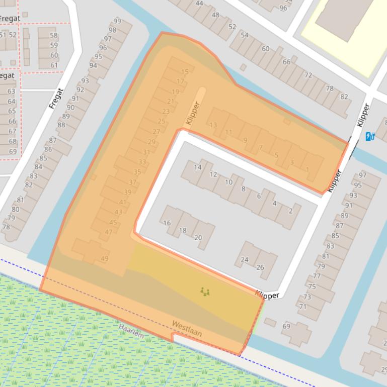 Kaart van postcodegebied 1991MH.