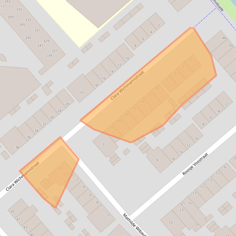 Kaart van postcodegebied 1991RL.