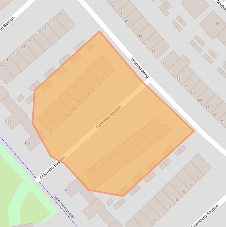 Kaart van postcodegebied 1991SR.