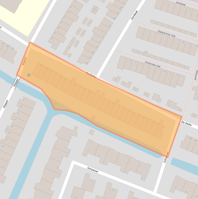 Kaart van postcodegebied 1991XD.