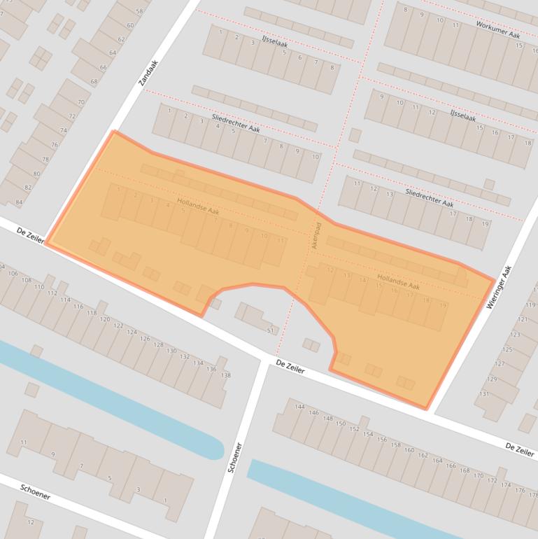 Kaart van postcodegebied 1991XG.