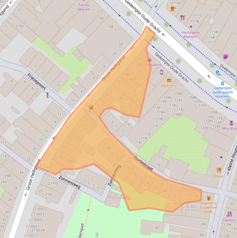 Kaart van postcodegebied 2011EN.