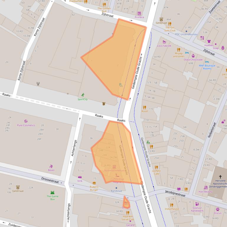 Kaart van postcodegebied 2011GR.