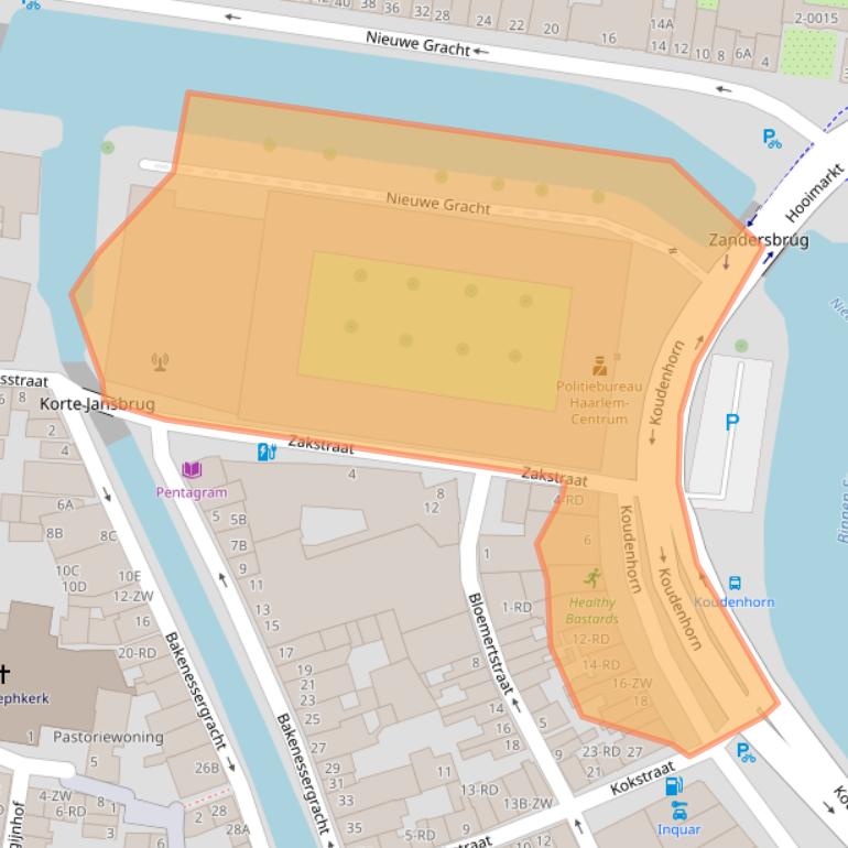 Kaart van postcodegebied 2011JC.