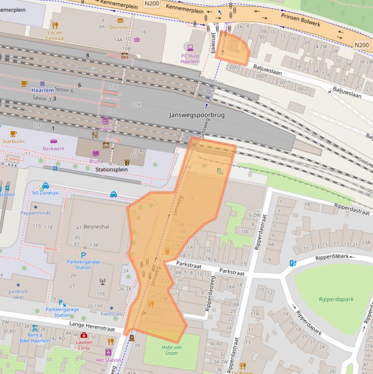 Kaart van postcodegebied 2011KL.