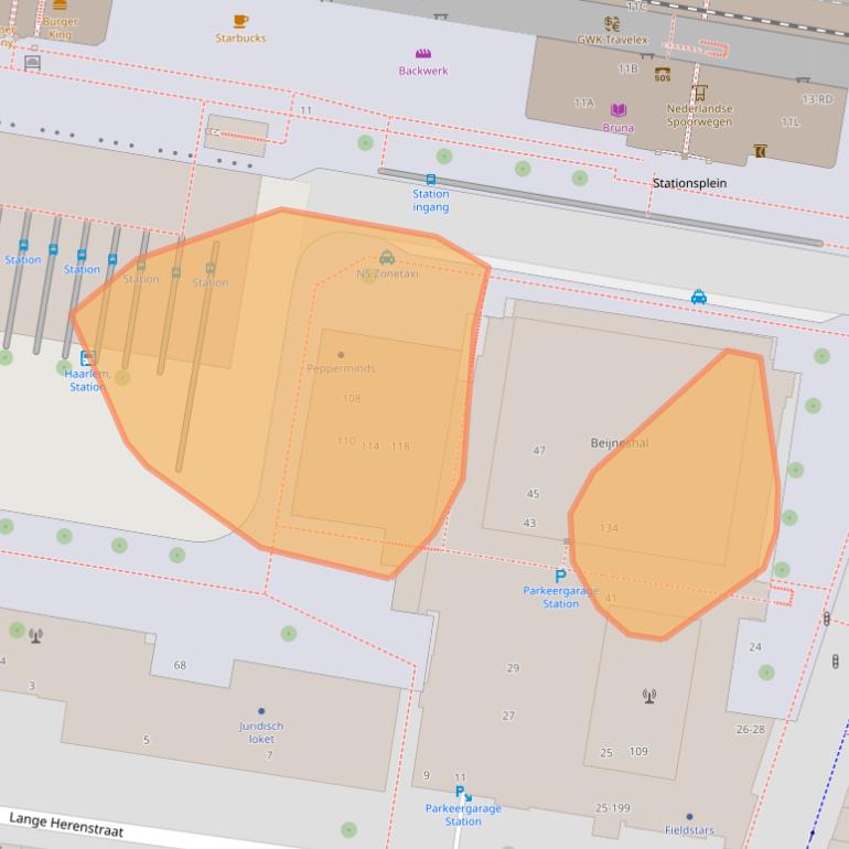 Kaart van postcodegebied 2011LN.
