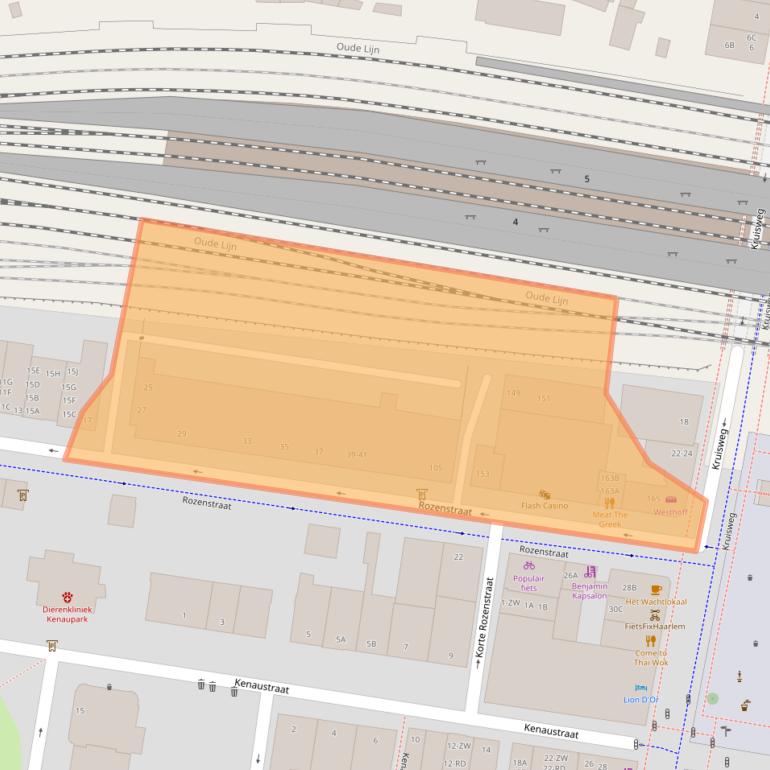 Kaart van postcodegebied 2011LT.