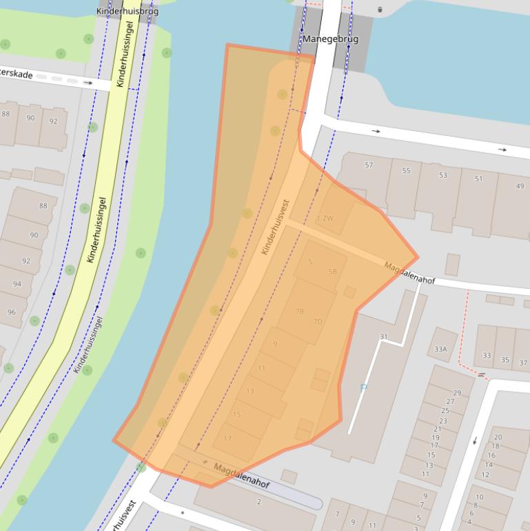 Kaart van postcodegebied 2011NN.