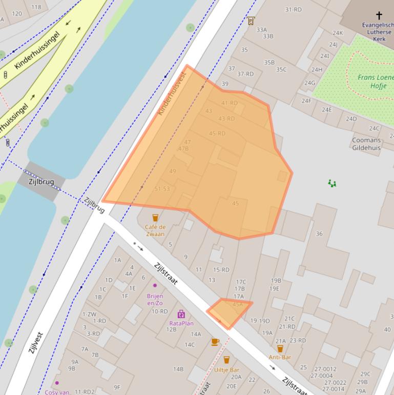 Kaart van postcodegebied 2011NR.