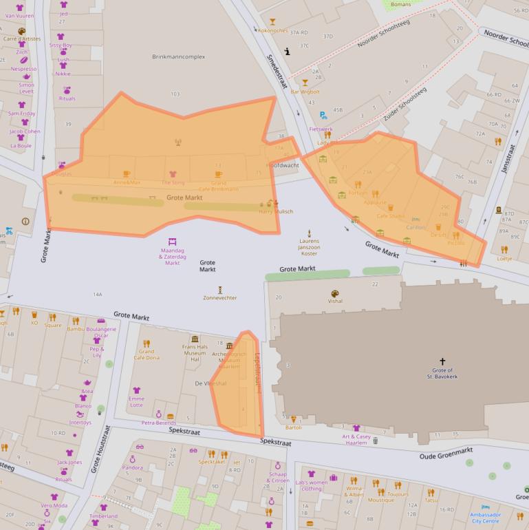 Kaart van postcodegebied 2011RC.