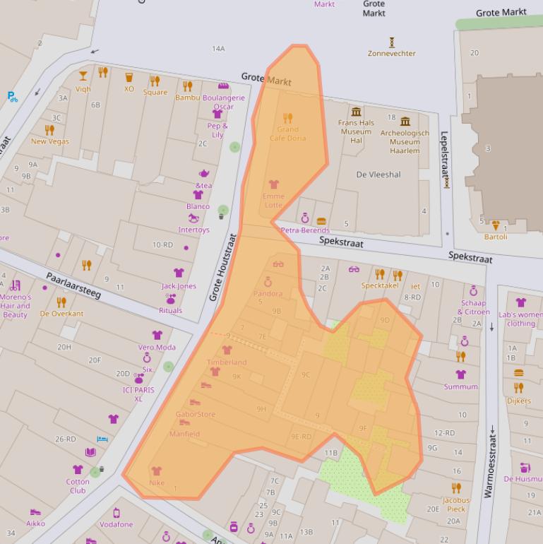 Kaart van postcodegebied 2011SB.