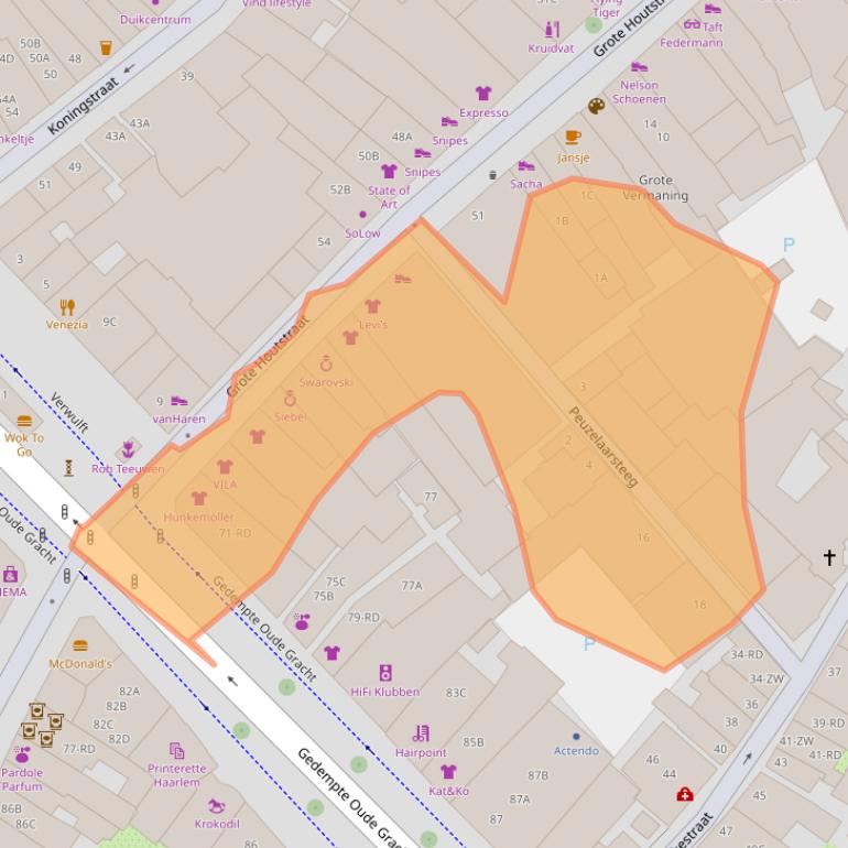 Kaart van postcodegebied 2011SE.