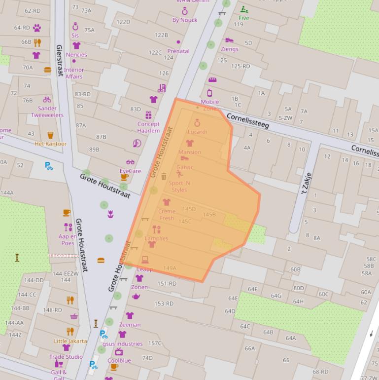 Kaart van postcodegebied 2011SK.