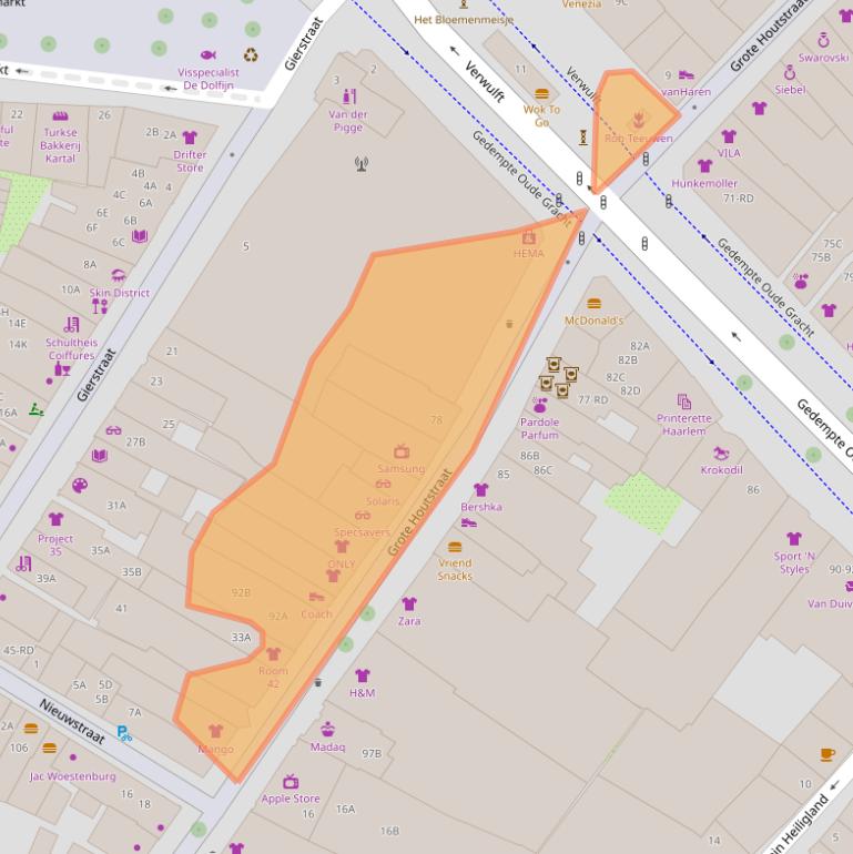 Kaart van postcodegebied 2011SR.