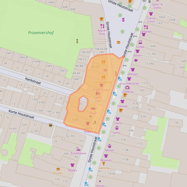 Kaart van postcodegebied 2011SX.