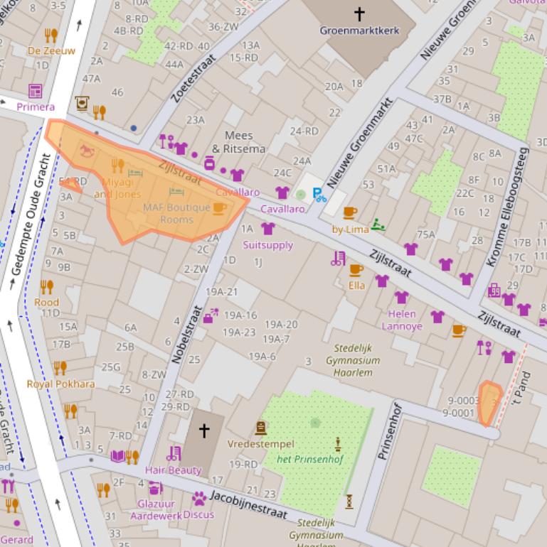 Kaart van postcodegebied 2011TP.