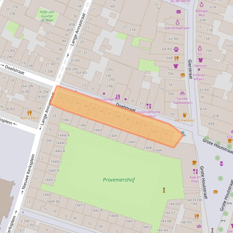 Kaart van postcodegebied 2011XD.