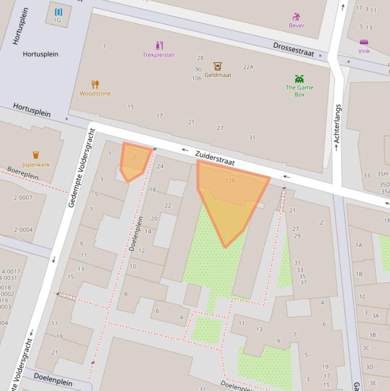 Kaart van postcodegebied 2011XT.