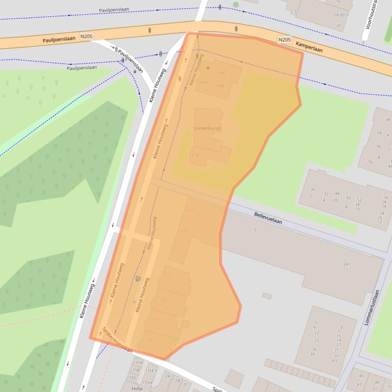 Kaart van postcodegebied 2012CE.