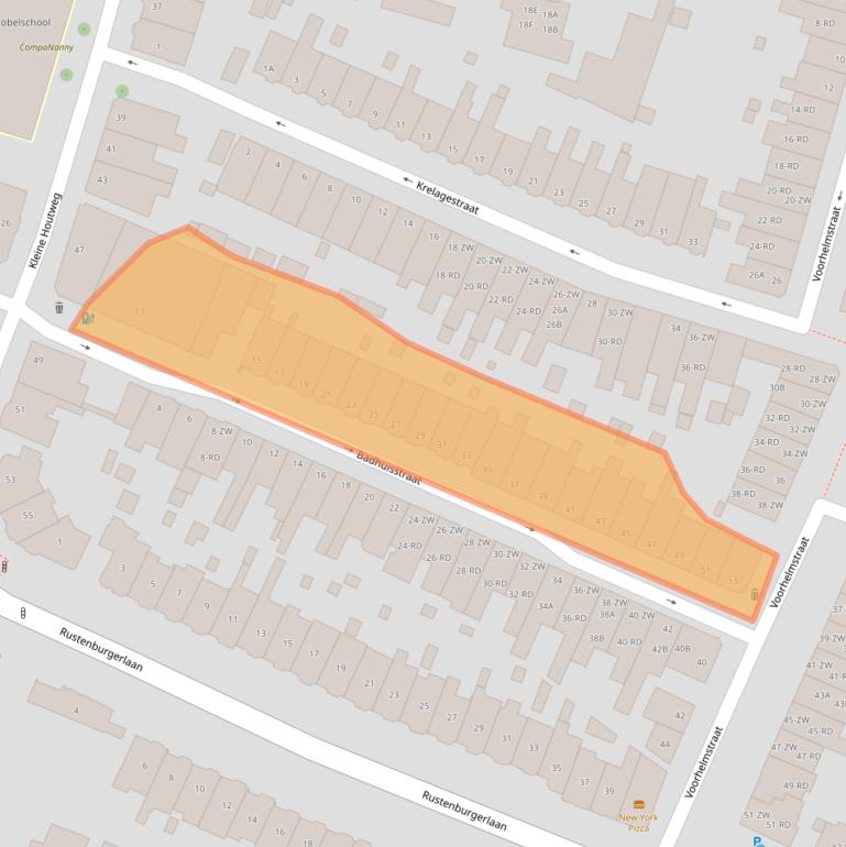 Kaart van postcodegebied 2012CM.