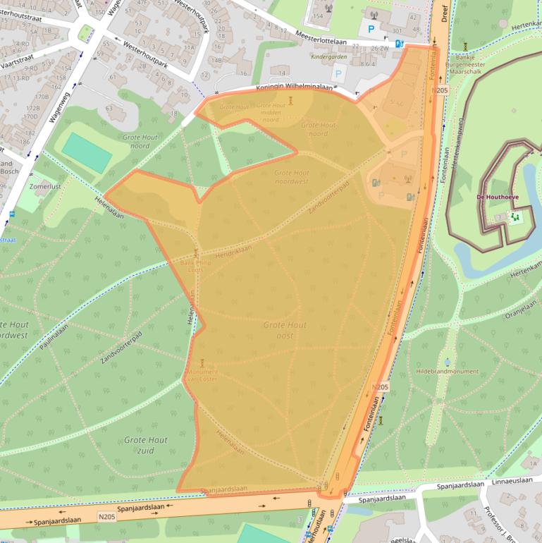 Kaart van postcodegebied 2012JG.