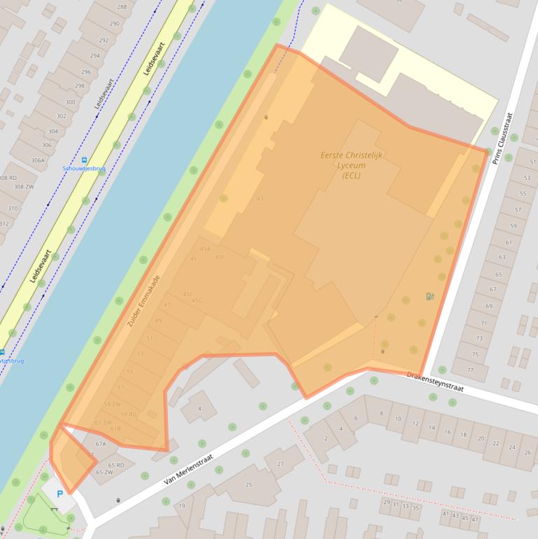 Kaart van postcodegebied 2012KN.