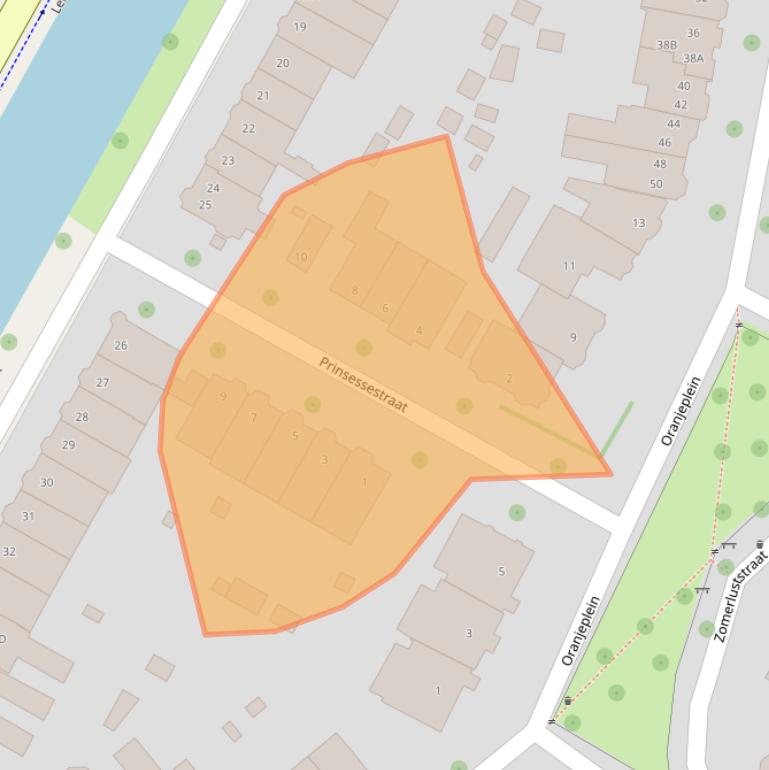 Kaart van postcodegebied 2012LR.