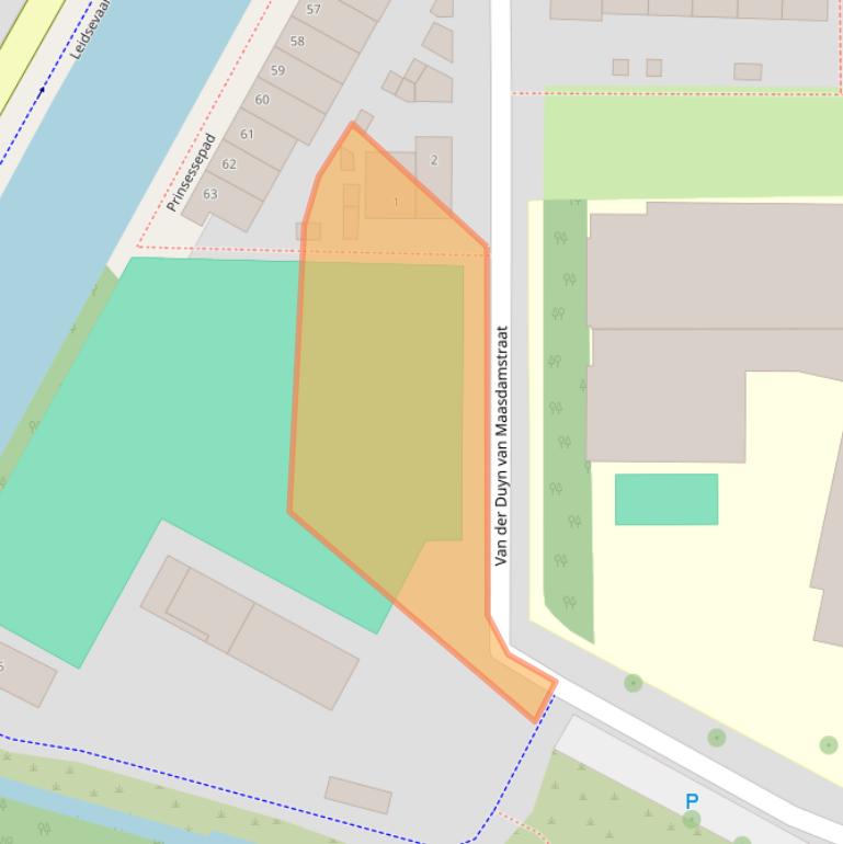 Kaart van postcodegebied 2012MT.