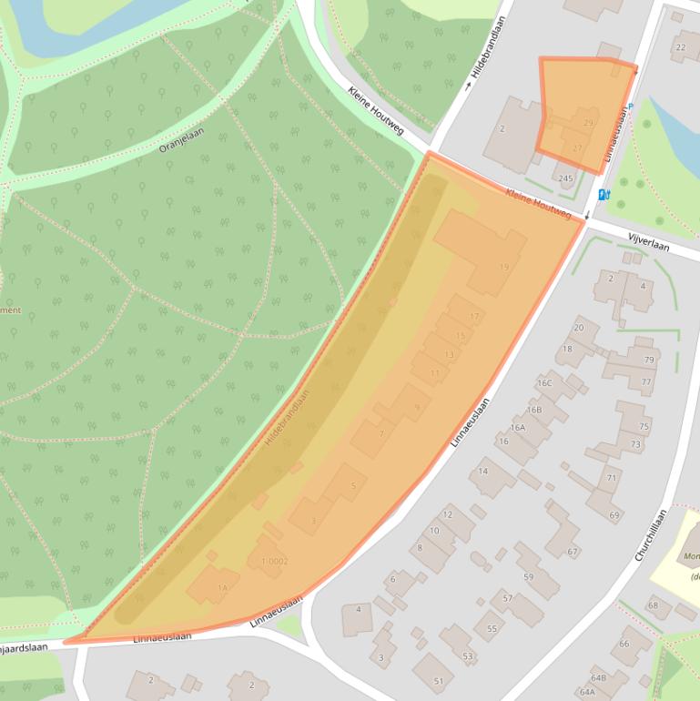 Kaart van postcodegebied 2012PN.