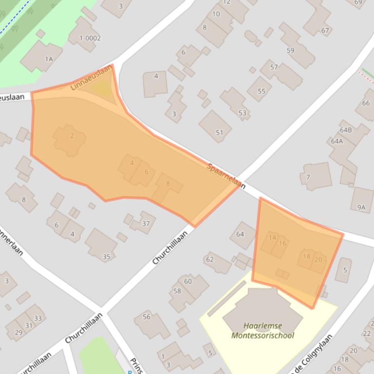 Kaart van postcodegebied 2012RK.