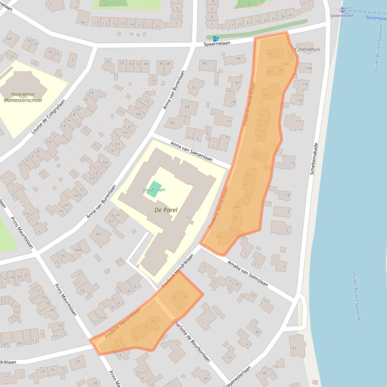 Kaart van postcodegebied 2012SJ.