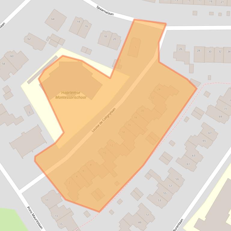 Kaart van postcodegebied 2012SR.