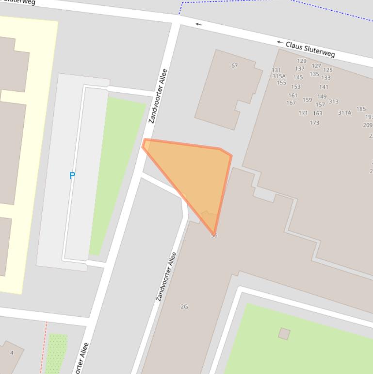 Kaart van postcodegebied 2012WE.