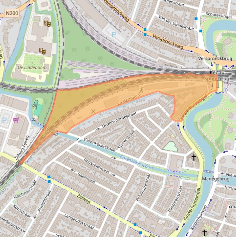 Kaart van postcodegebied 2013AS.