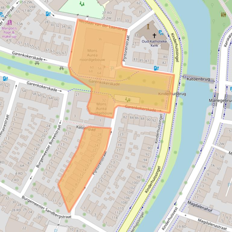 Kaart van postcodegebied 2013BP.