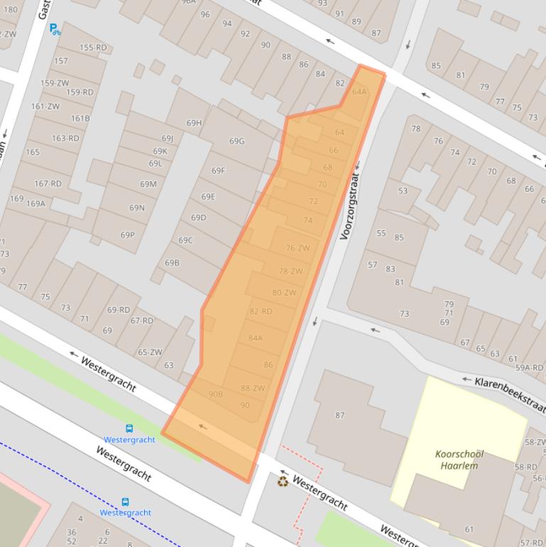 Kaart van postcodegebied 2013VS.