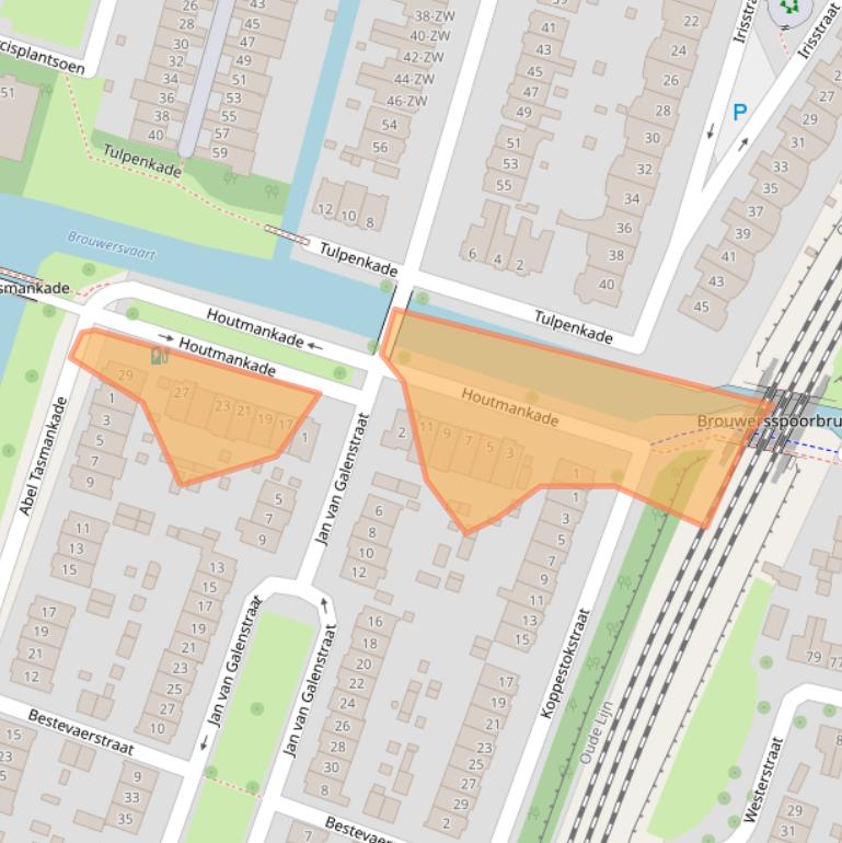 Kaart van postcodegebied 2014AC.