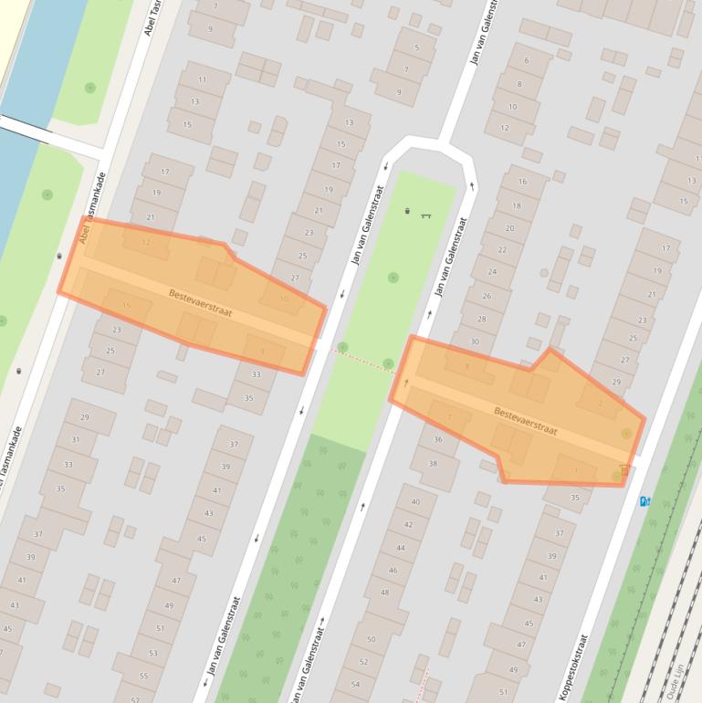 Kaart van postcodegebied 2014AL.