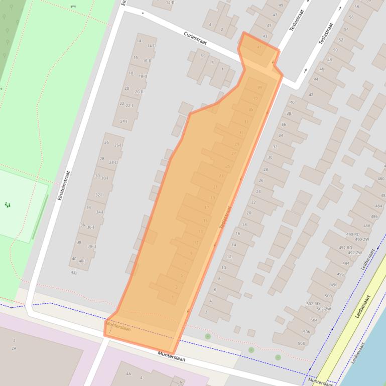 Kaart van postcodegebied 2014KK.