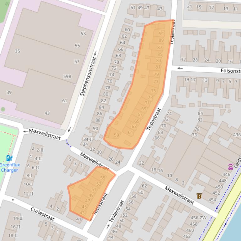 Kaart van postcodegebied 2014KL.