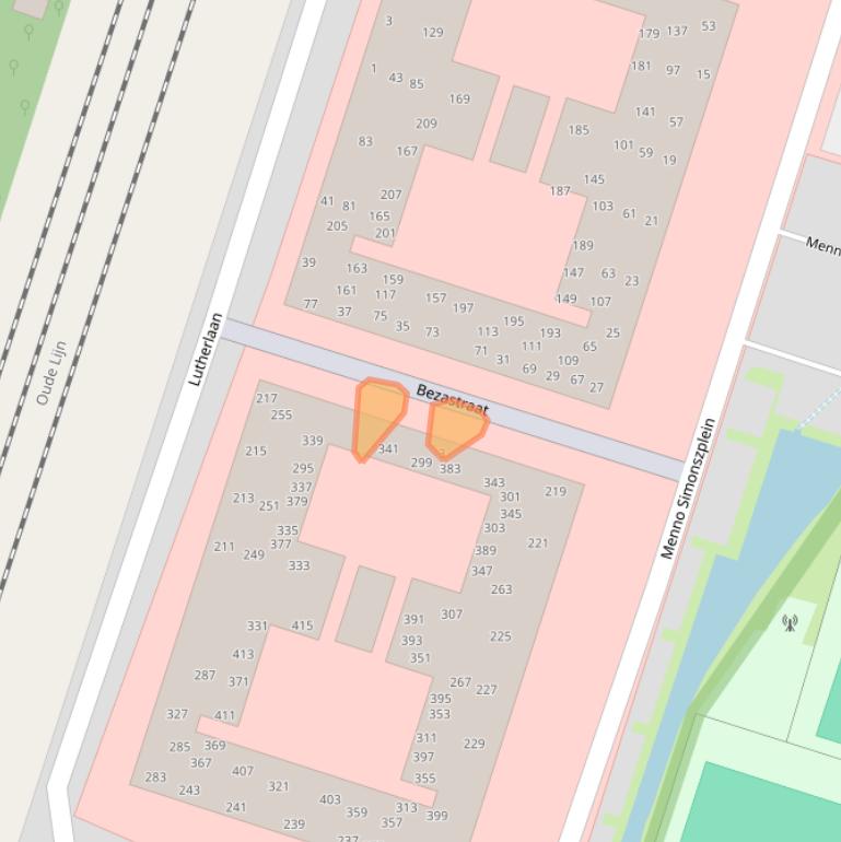 Kaart van postcodegebied 2014SK.